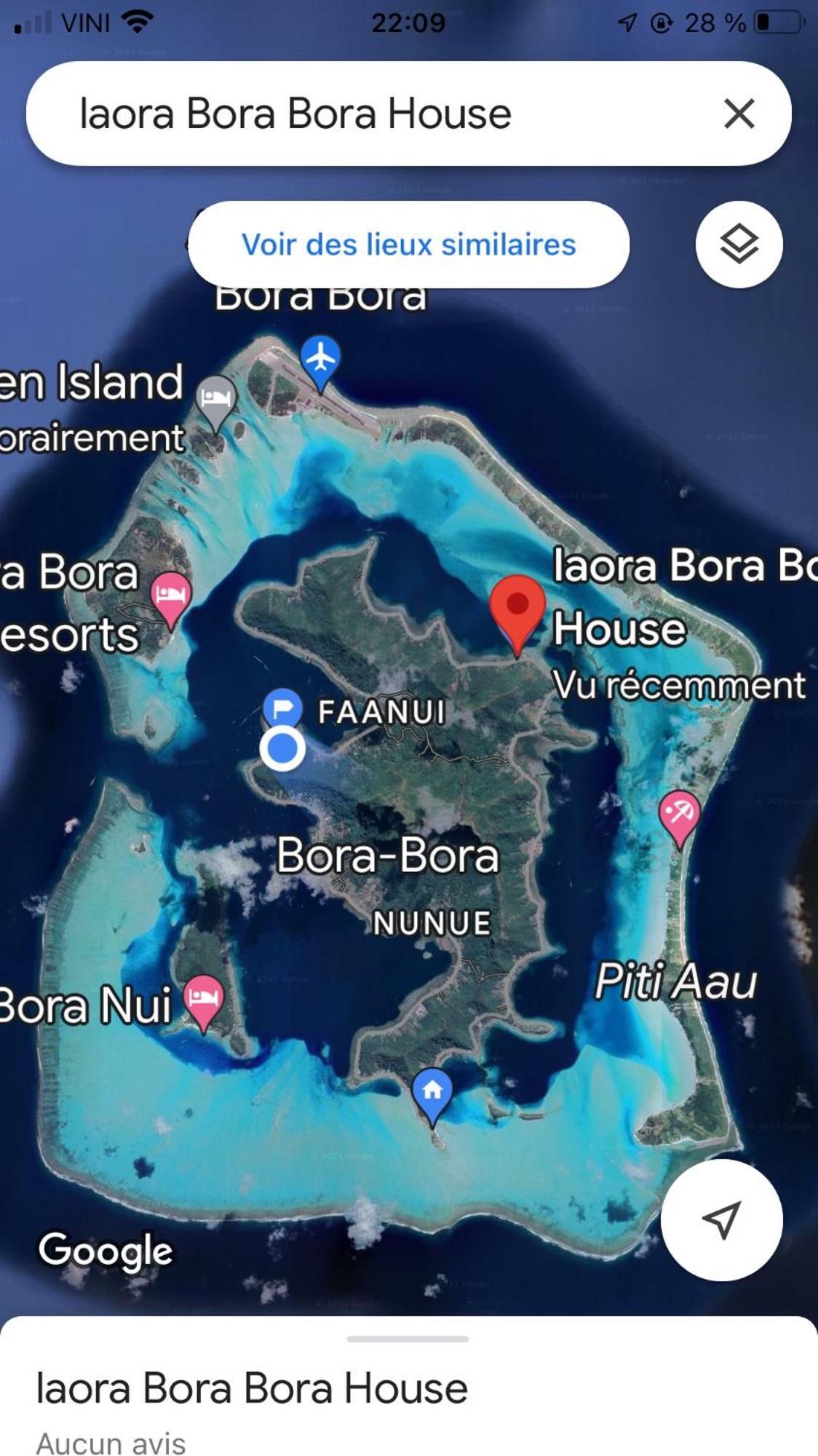 Iaora Borabora House Puhia Apartamento Bora Bora Exterior foto